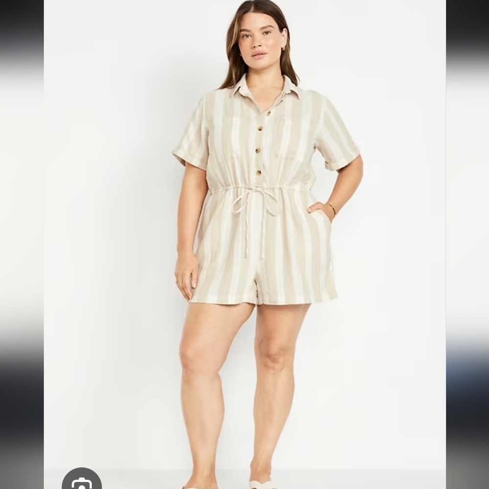 NWT Old Navy striped Romper